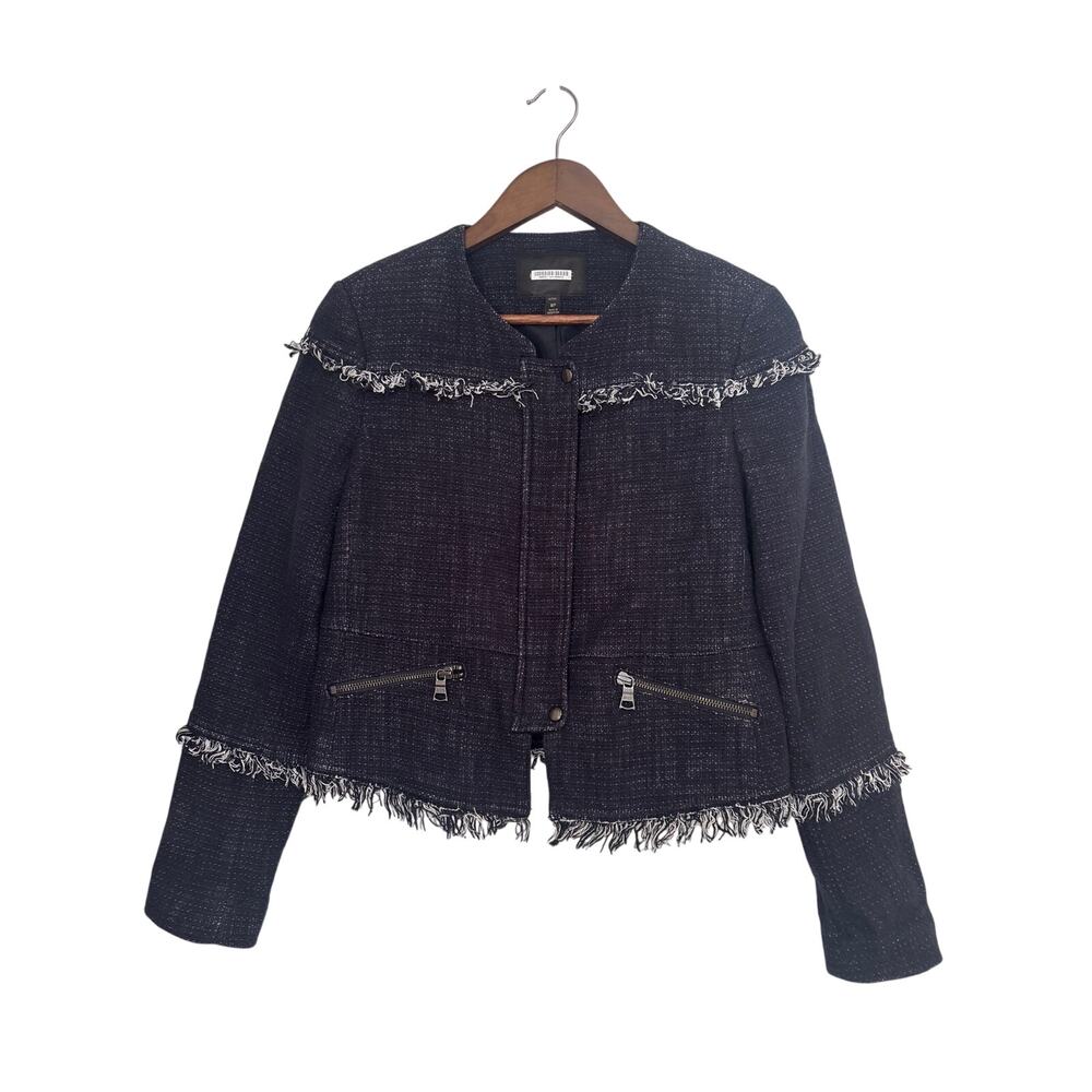 Womens Banana Republic Black Jacket Size 8P